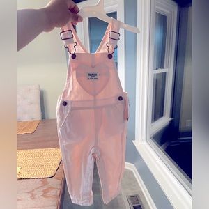 Baby girl OSHKOSH light pink overall